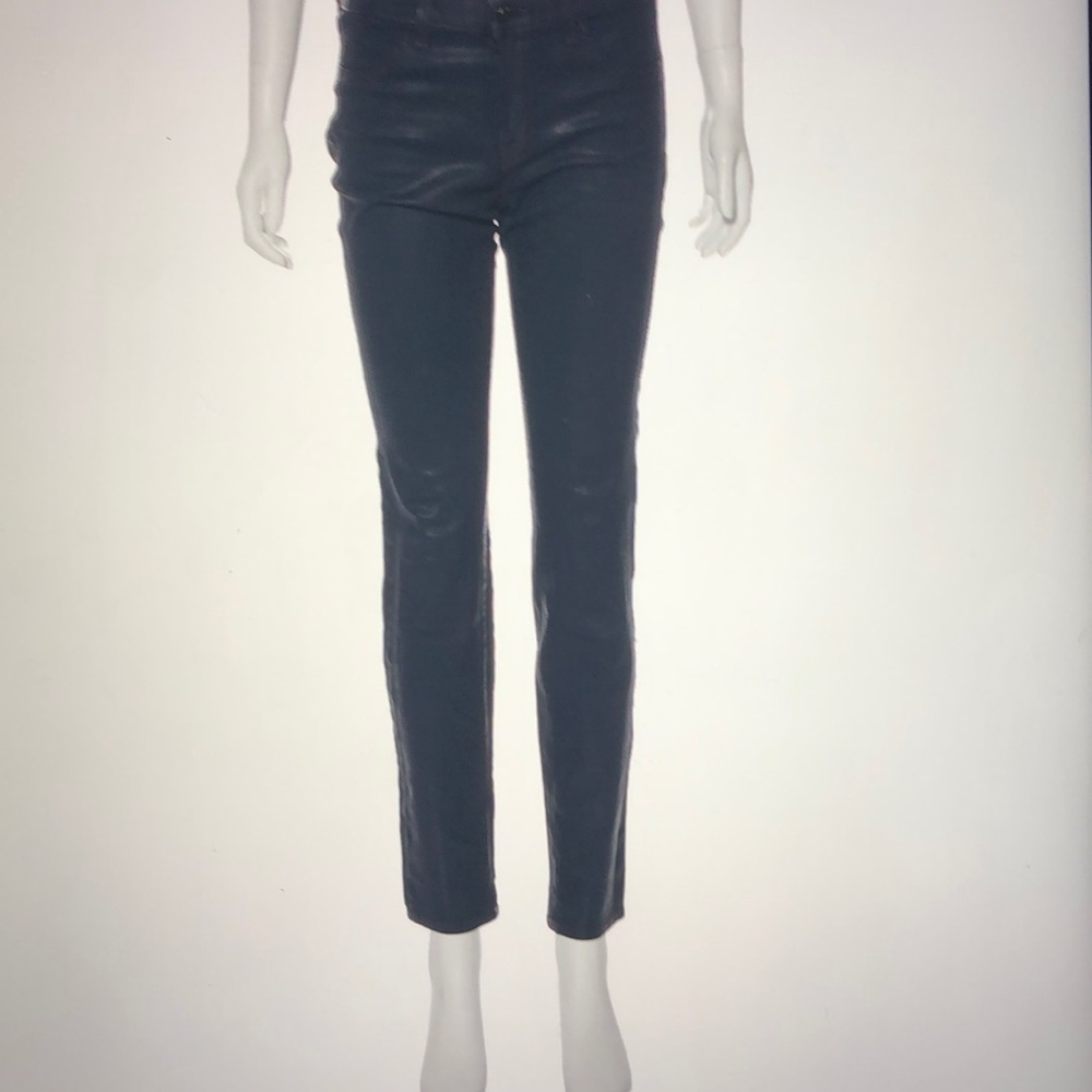 J Brand Mid-Rise Coated Jeans US 31
